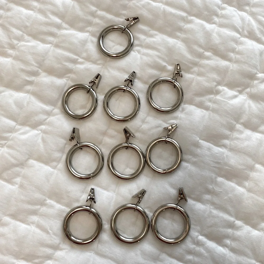 Pottery barn Curtain Clips